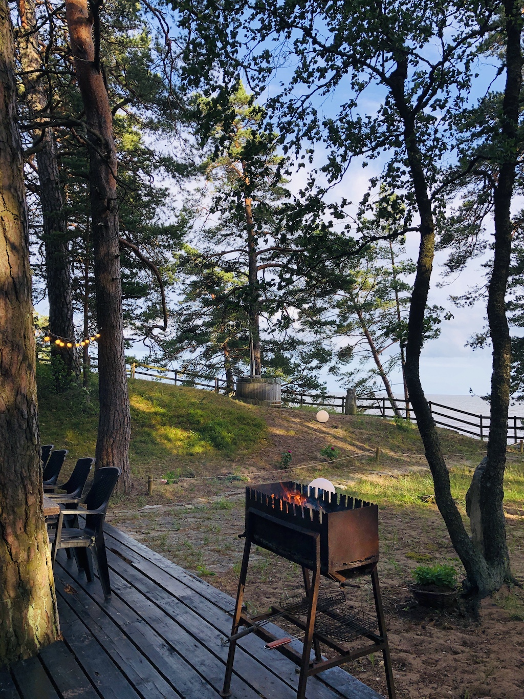 Cumulus Estonian holiday home with a terrace