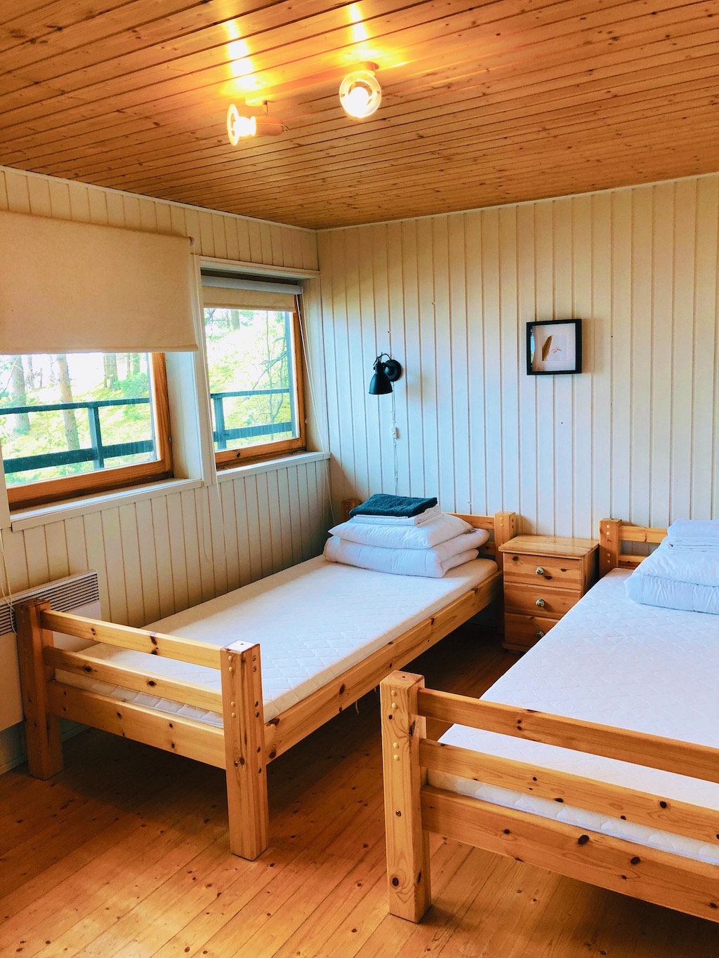 Cumulus beach house interior, best Estonian accommodation
