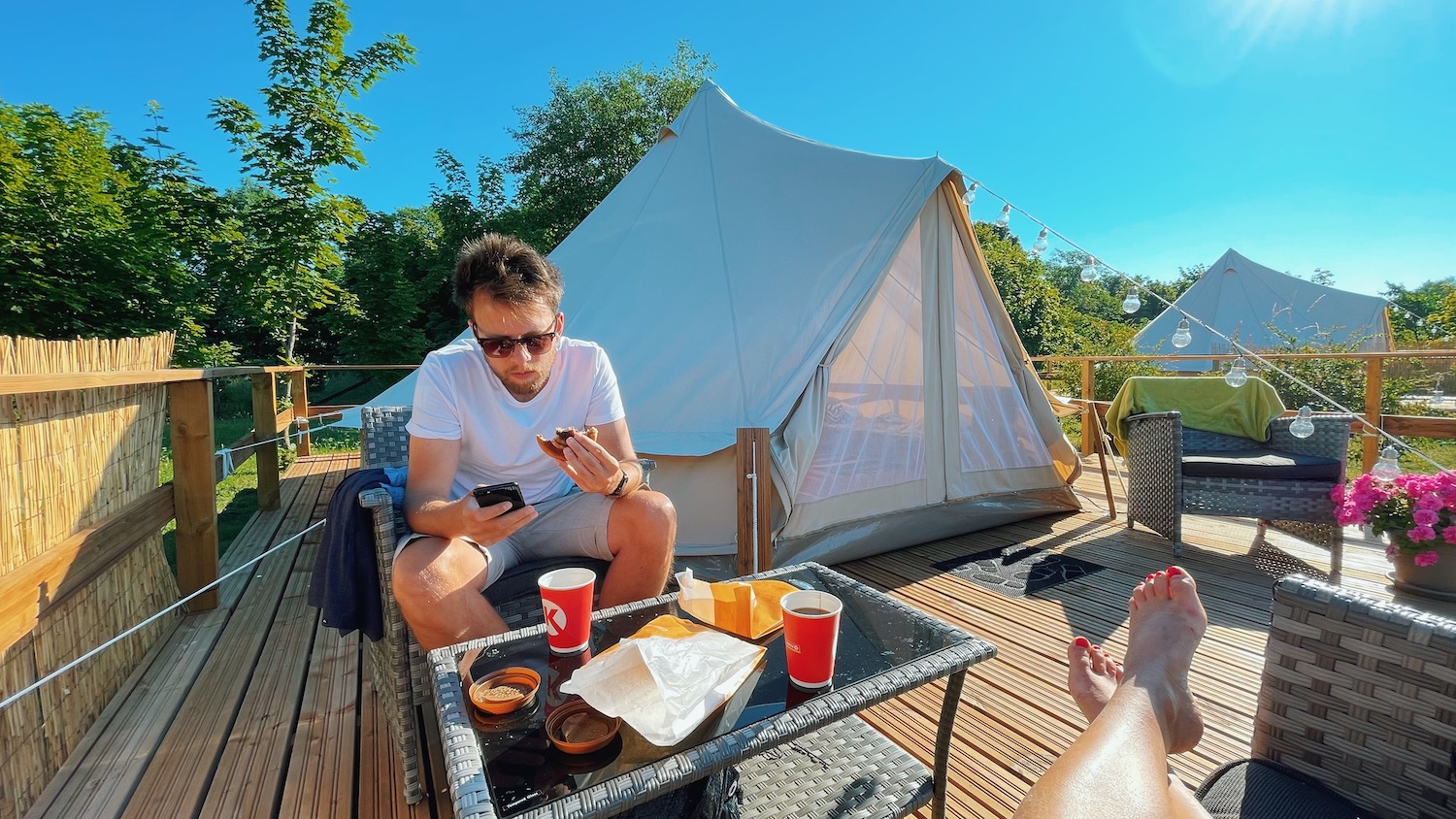 Glamping in Estonia, Ida-Virumaa, Toilas Pühajõe holiday center, Eesti Paigad