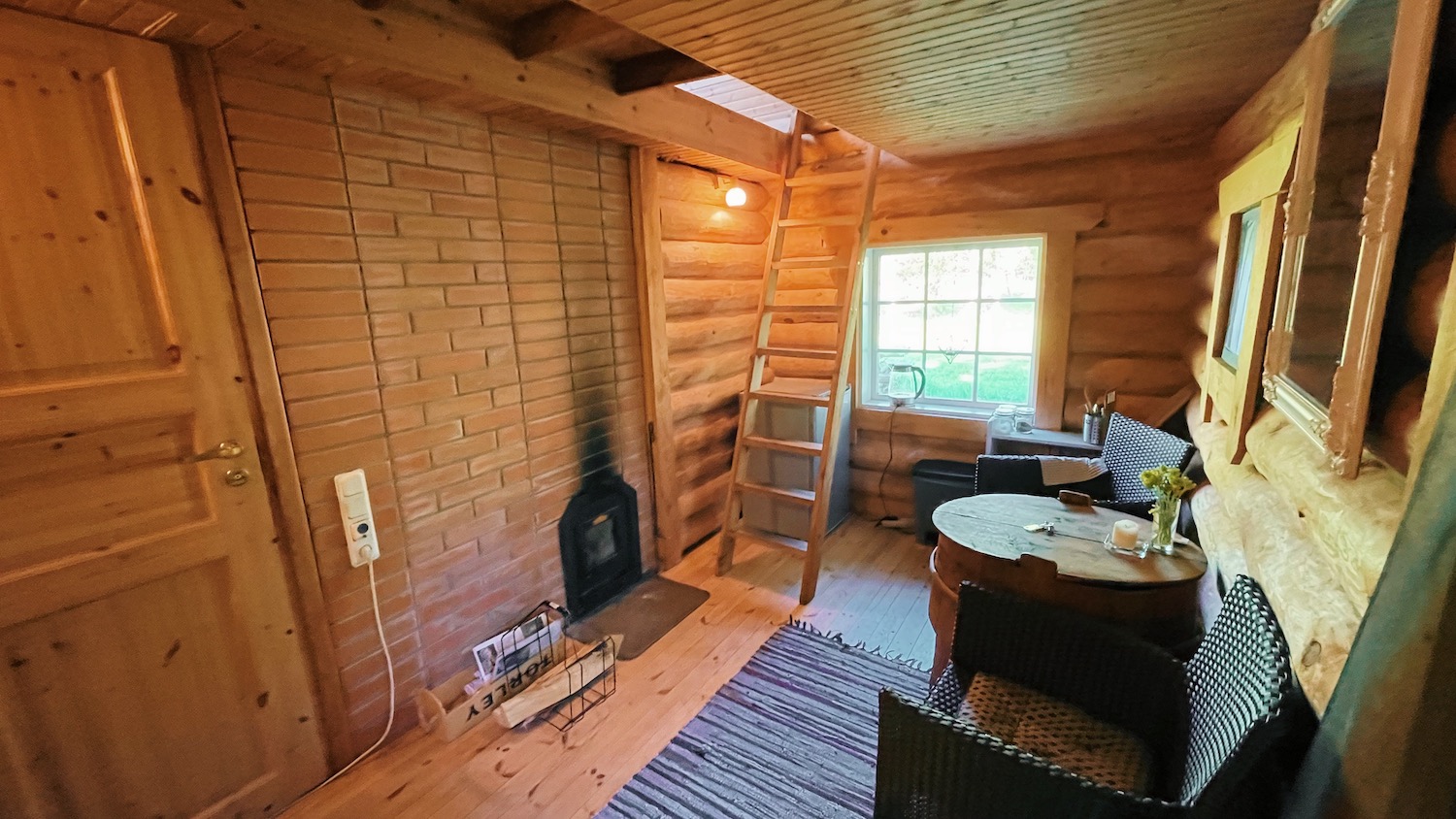 Estonian vacation home with a sauna in Hallika talu, Eesti Paigad