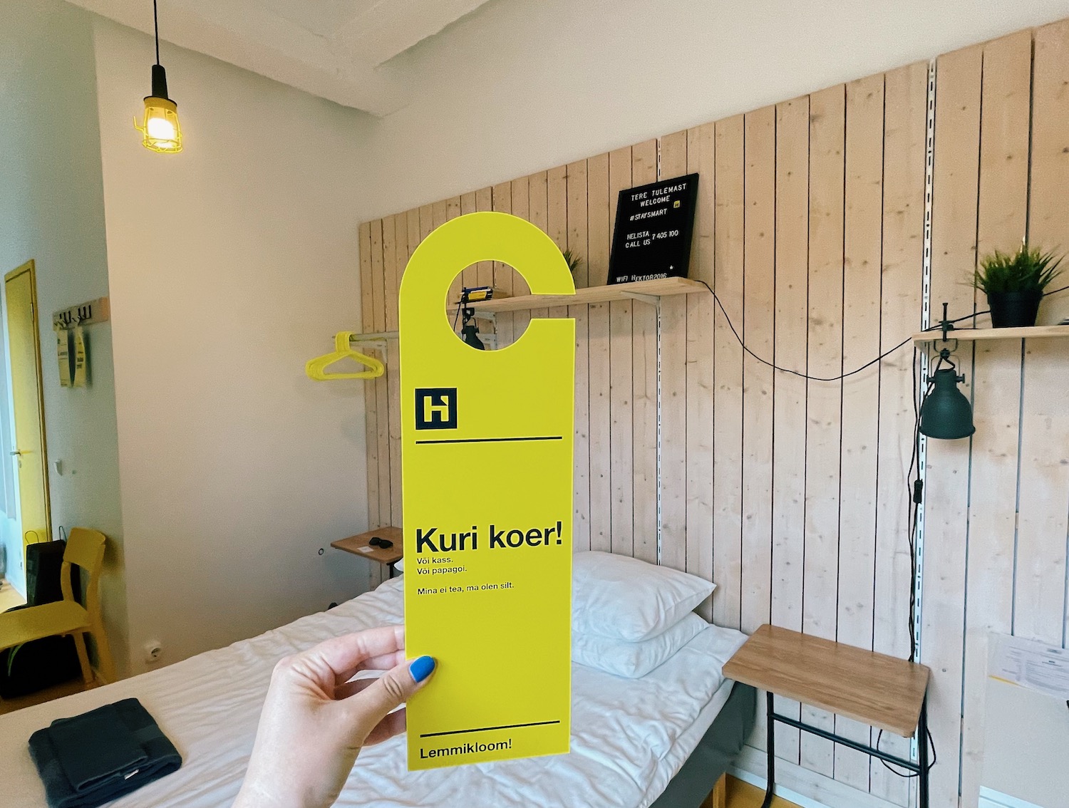 Hektor Design Hostel Aparaaditehase kõrval, Eesti Paigad