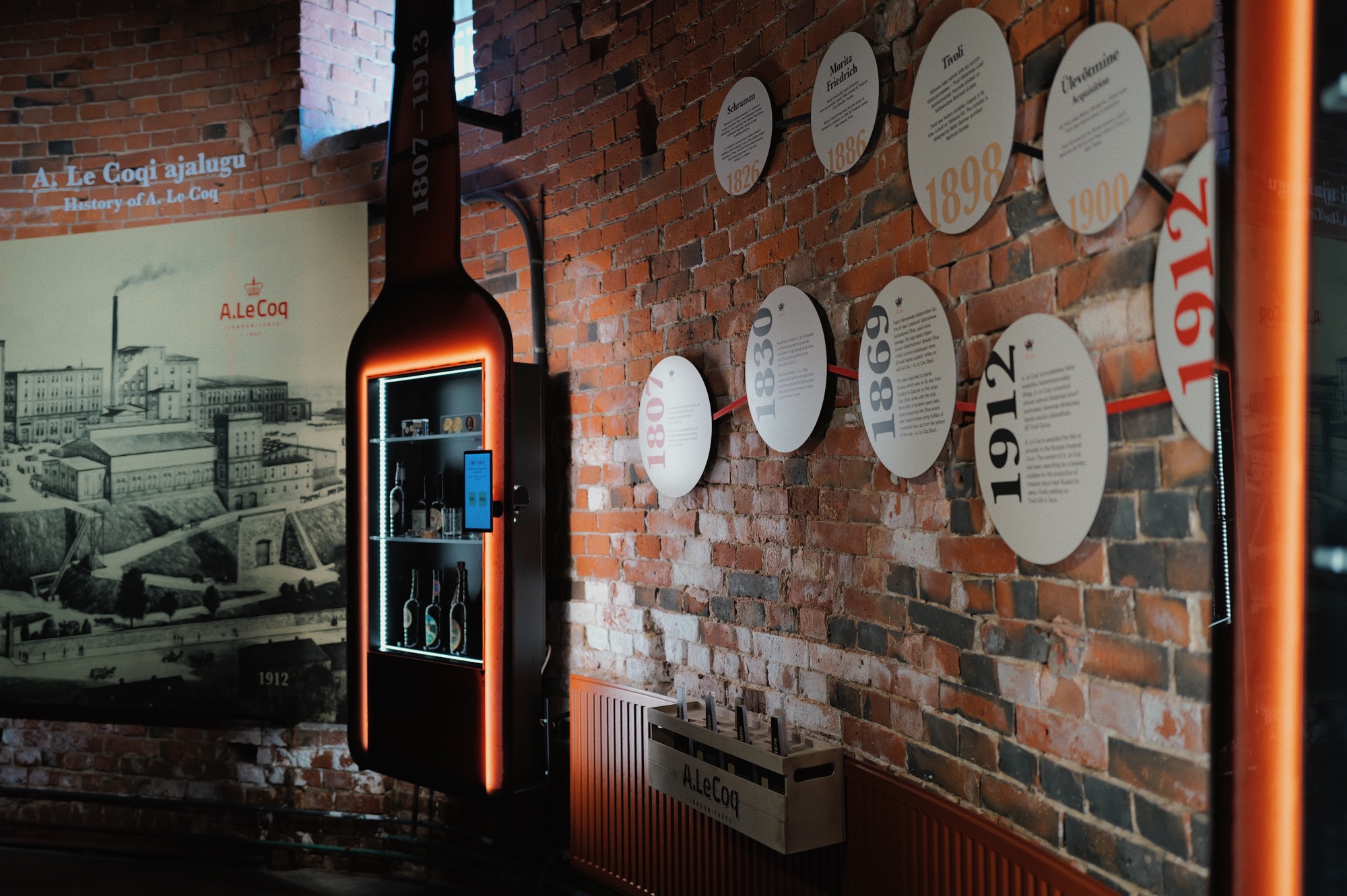 A Le Coq Beer Museum Beer World Museum in Tartu summer visit, best vacation homes in Estonia