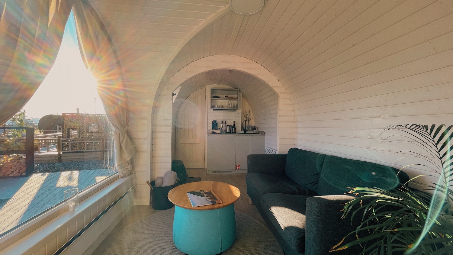 Best holiday homes cabins in Estonia, igloo house at Iglupark in Noblessner