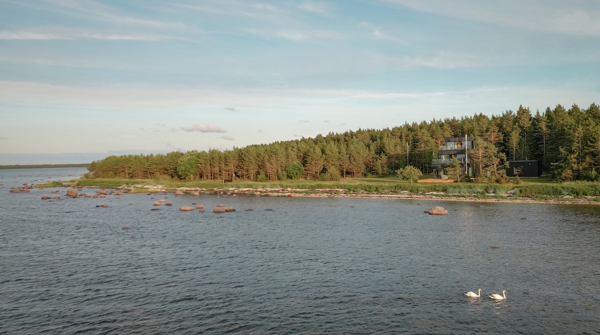 Luxurious Ormsö Beach House, best accommodation on Vormsi Island, best holiday homes in Estonia