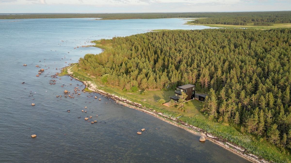 Luxury Ormsö Beach House on Vormsi Island, the best accommodation on Vormsi, the best holiday homes in Estonia