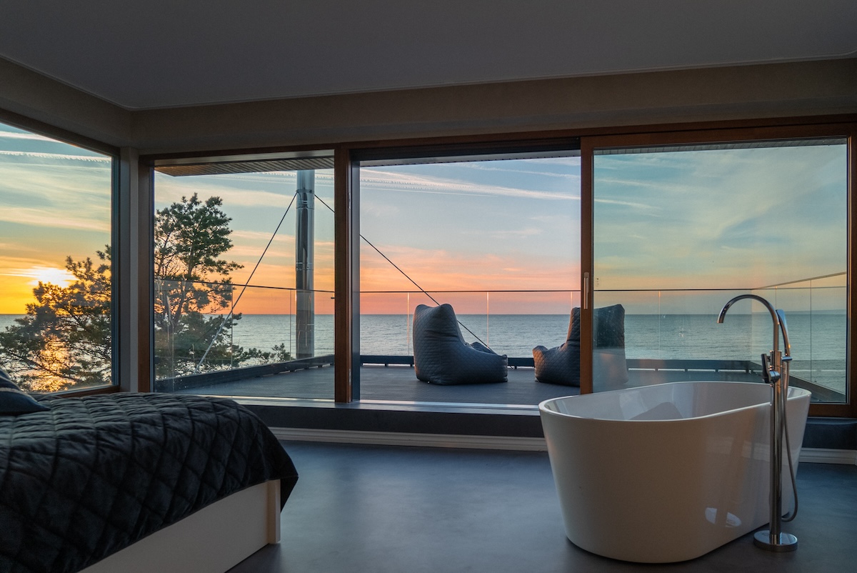 Luxury Ormsö Beach House on Vormsi Island, the best accommodation on Vormsi, the best holiday homes in Estonia