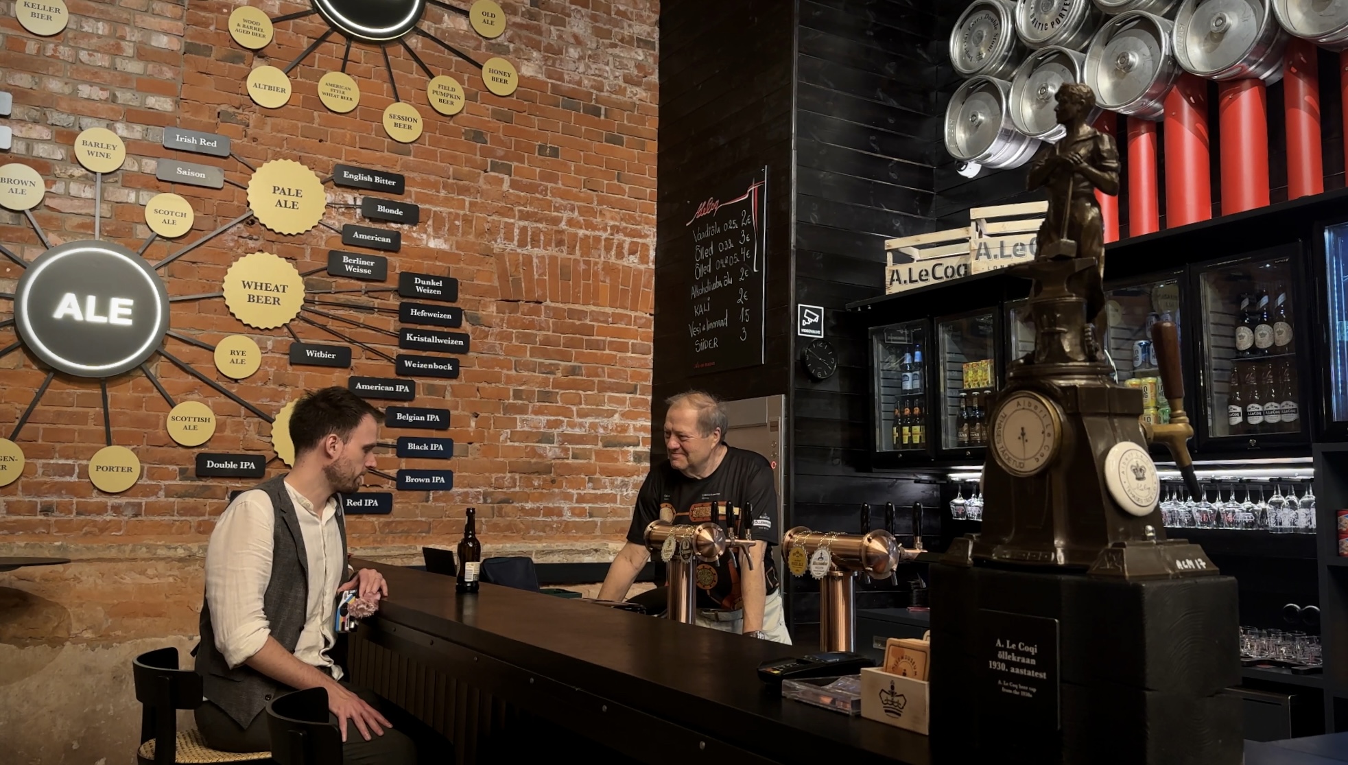 A Le Coq Beer Museum Õllemaailm in Tartu visit in summer, best vacation homes in Estonia