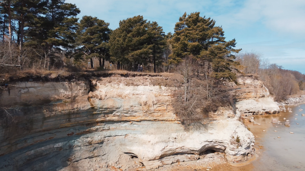 Eesti Paigad Tilgu port beach, North coast of Estonia