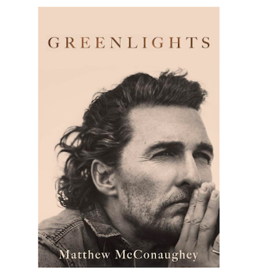 Matthew McConaughey raamat Greenlights